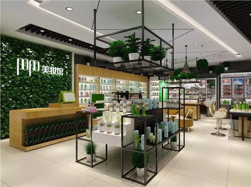 化妝品柜臺(tái)生產(chǎn)商 廣州市白云區(qū)新則商業(yè)展示貨柜廠 化妝品展柜